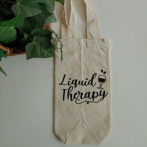 Wine Canvas Tote Bag, Canvas Tote Bag, Wine Gift